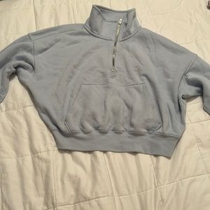 H&M divided sweatshirt in medium half zip